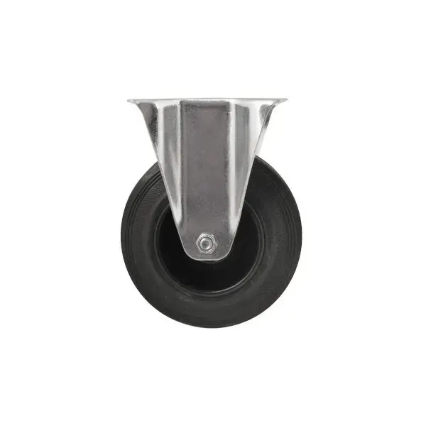 Rueda fija ø 12,5 cm con pletina
