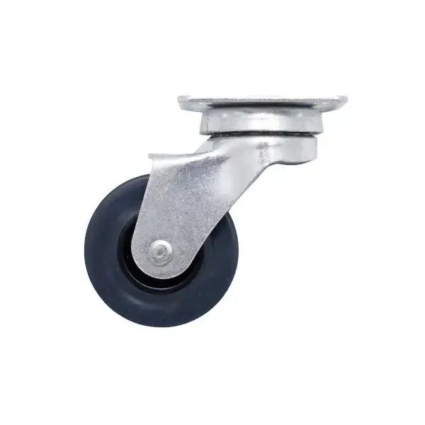 Rueda giratoria ø 4 cm con pletina