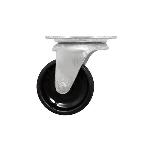 Rueda giratoria ø 4,9 cm con pletina