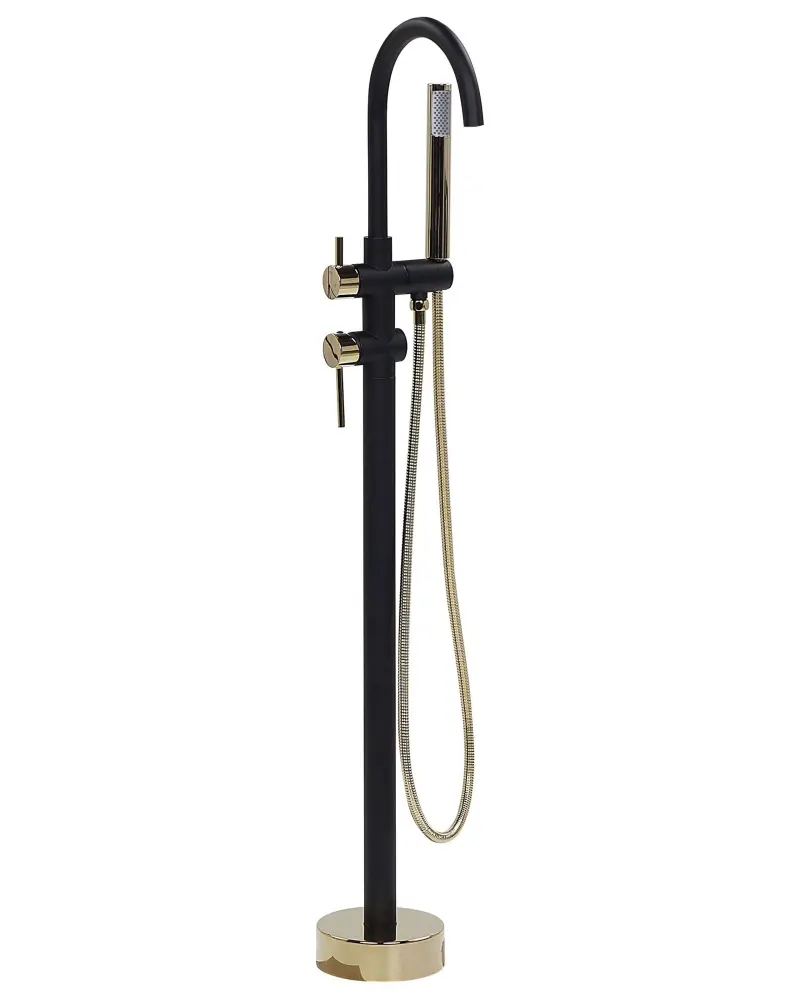 Freestanding Bathtub Faucet TUGELA Black-Gold