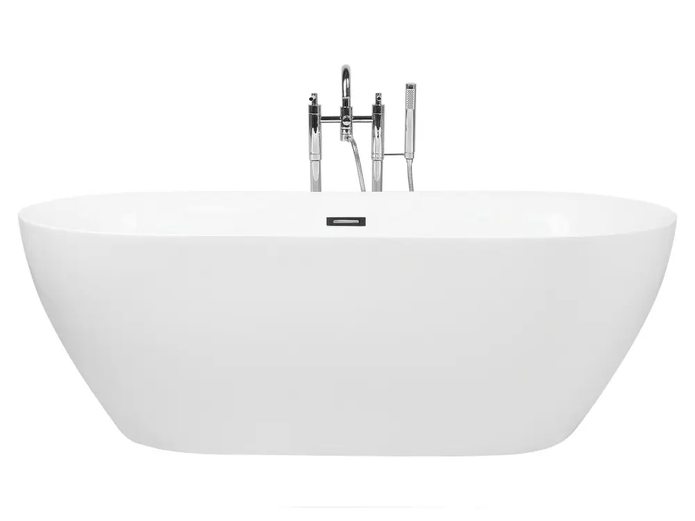 Freestanding Bath 1600 x 750 mm White CARRERA