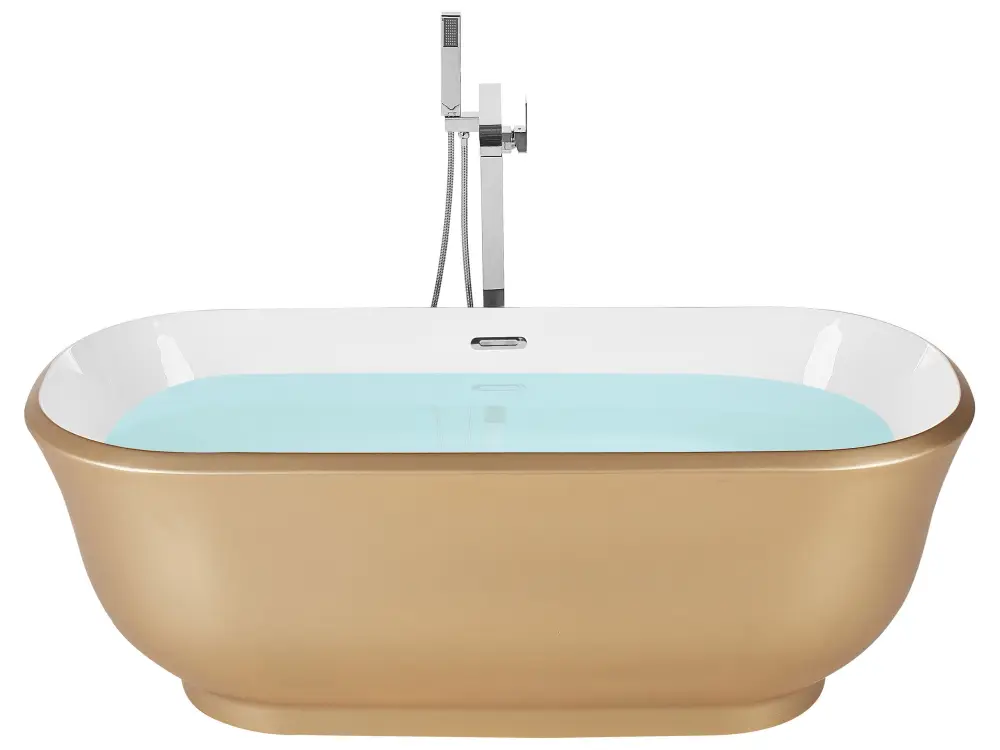 Freestanding Bath 1700 x 770 mm Gold TESORO