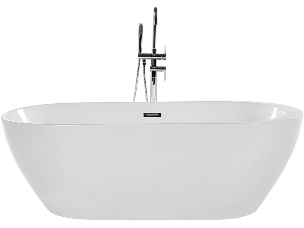 Freestanding Bath 1700 x 800 mm White NEVIS