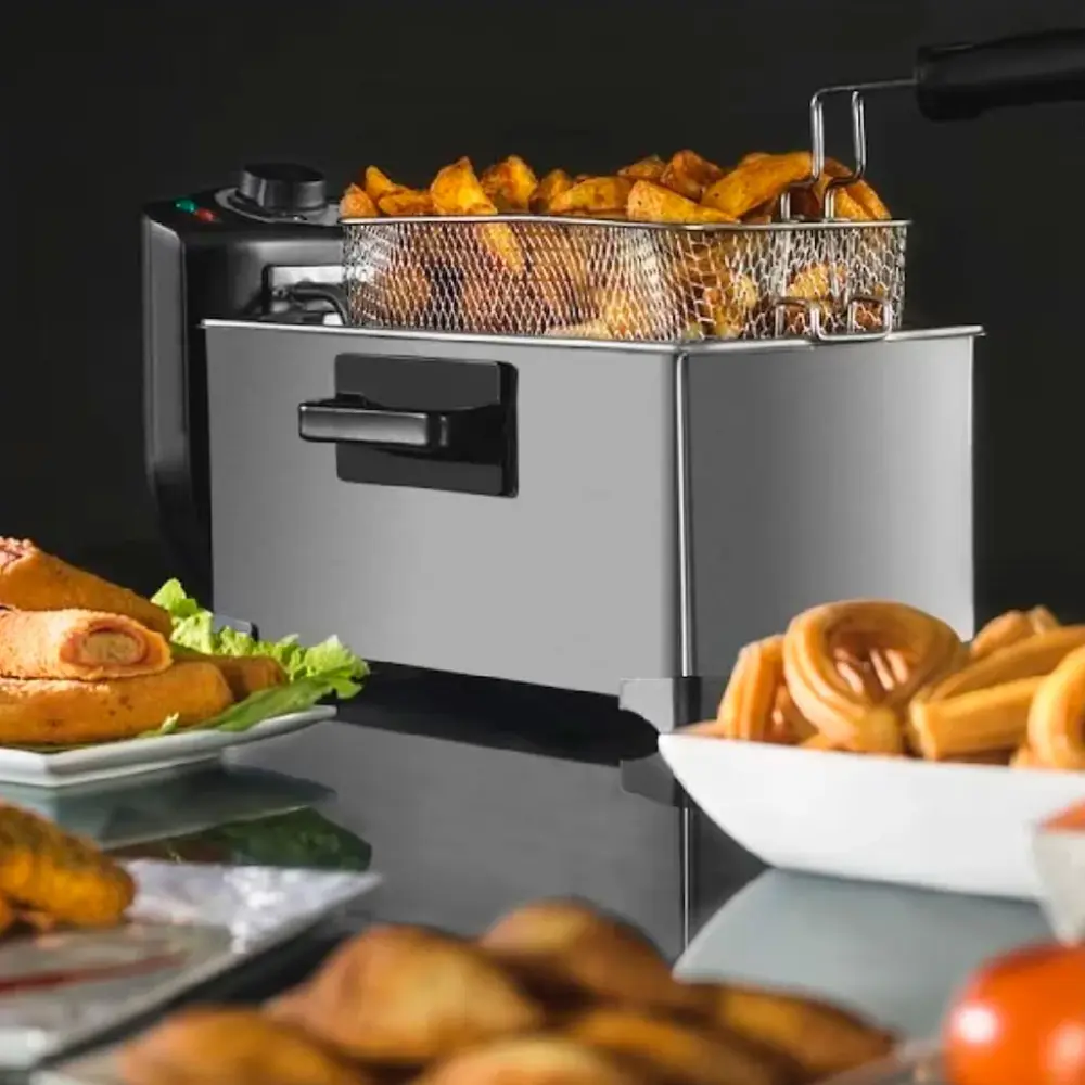 Freidora profesional Cook&Home Russell Hobbs con Función de Mantener Calor