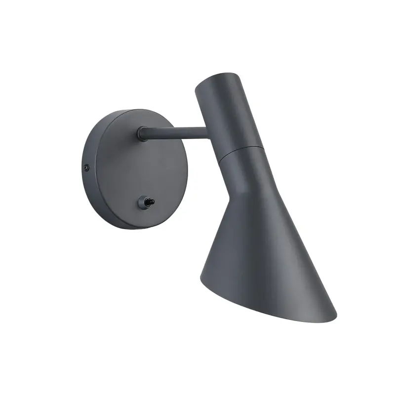 Zen Premium Apliques giratorios diseño gris, iluminación moderna para hogar E27