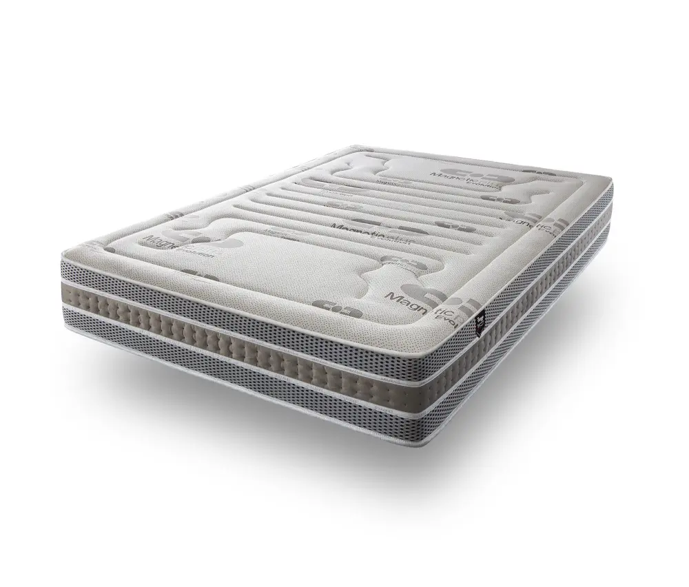 Algodón Egipcio 100% Colchón viscografeno hr 105x200 magnetic plata de sonnomattress