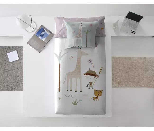 FUNDA NÓRDICA DE DOBLE CARA EXPLORADORA CAMA 90 | Envío Rápido