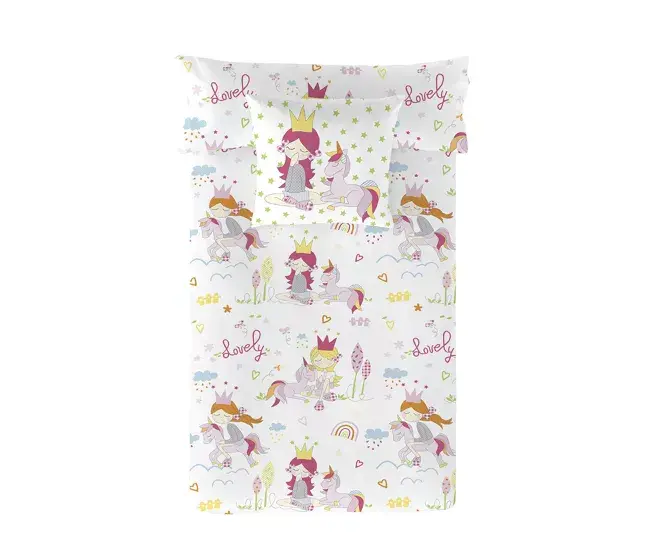 FUNDA NÓRDICA LOVELY CAMA 90 para Edredón de 220x240