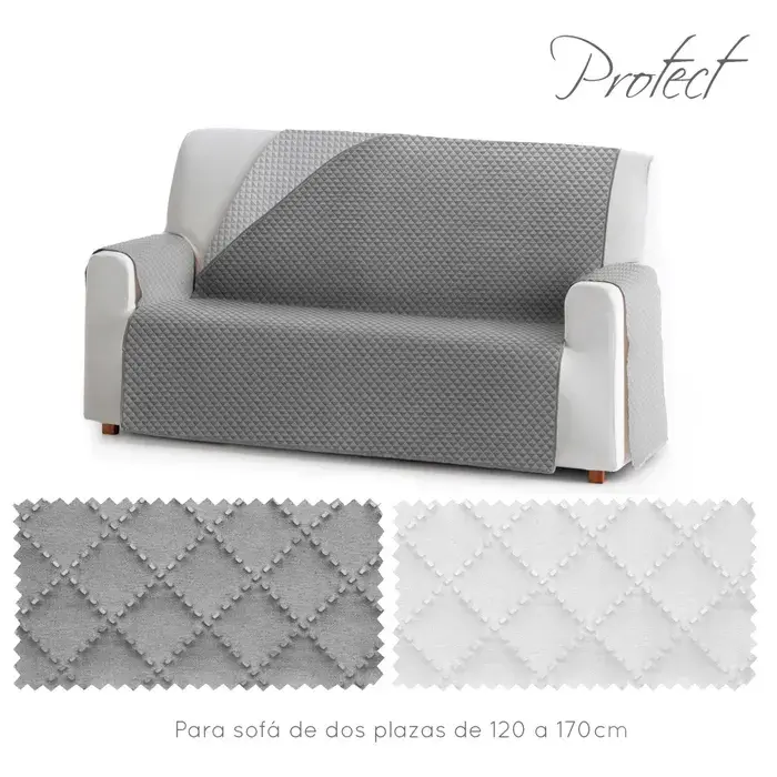 Cubre sofá 2 plazas de 120 170 cm 115 x 220 cm con Elástico en la Base