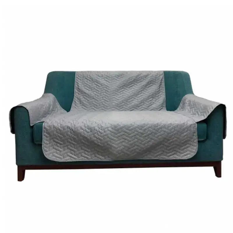 Funda para Silla Protector de sofá We Houseware 2 plazas gris 175x223 cm