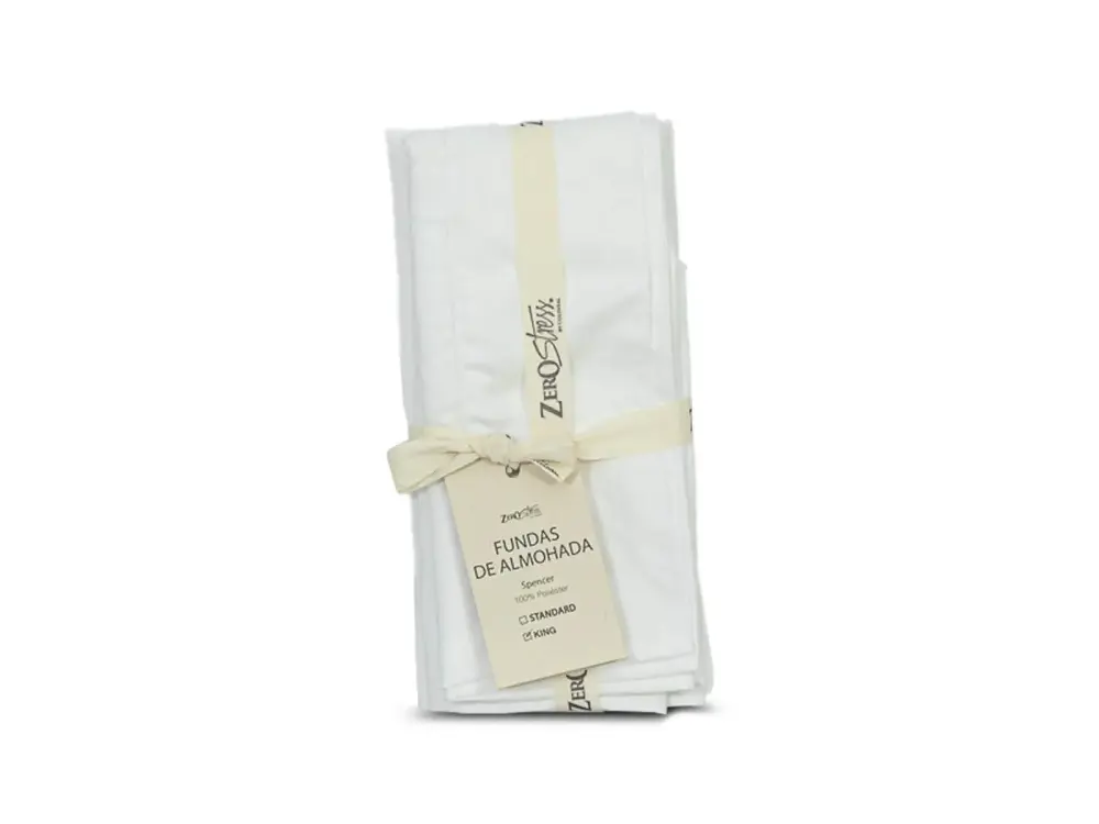Funda para Sofá Set 2 Fundas Spencer Blanco