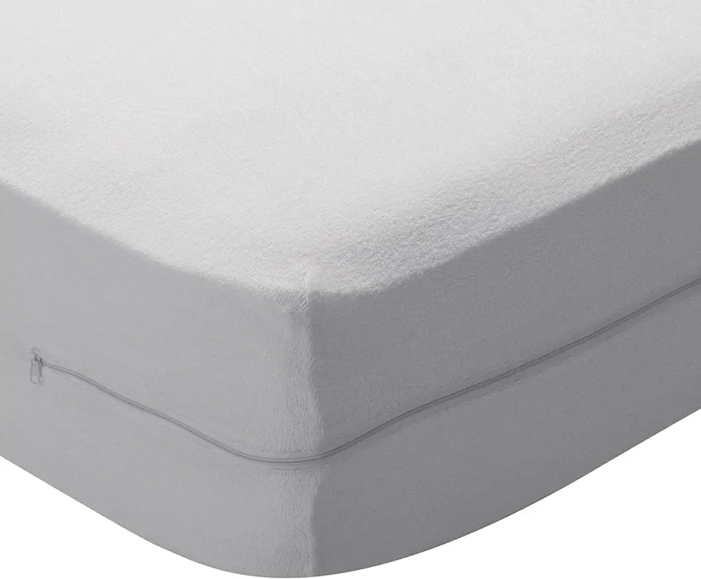 Funda Cubre Colchón Impermeable 100% Rizo con Cremallera con Garantí de 2 ños