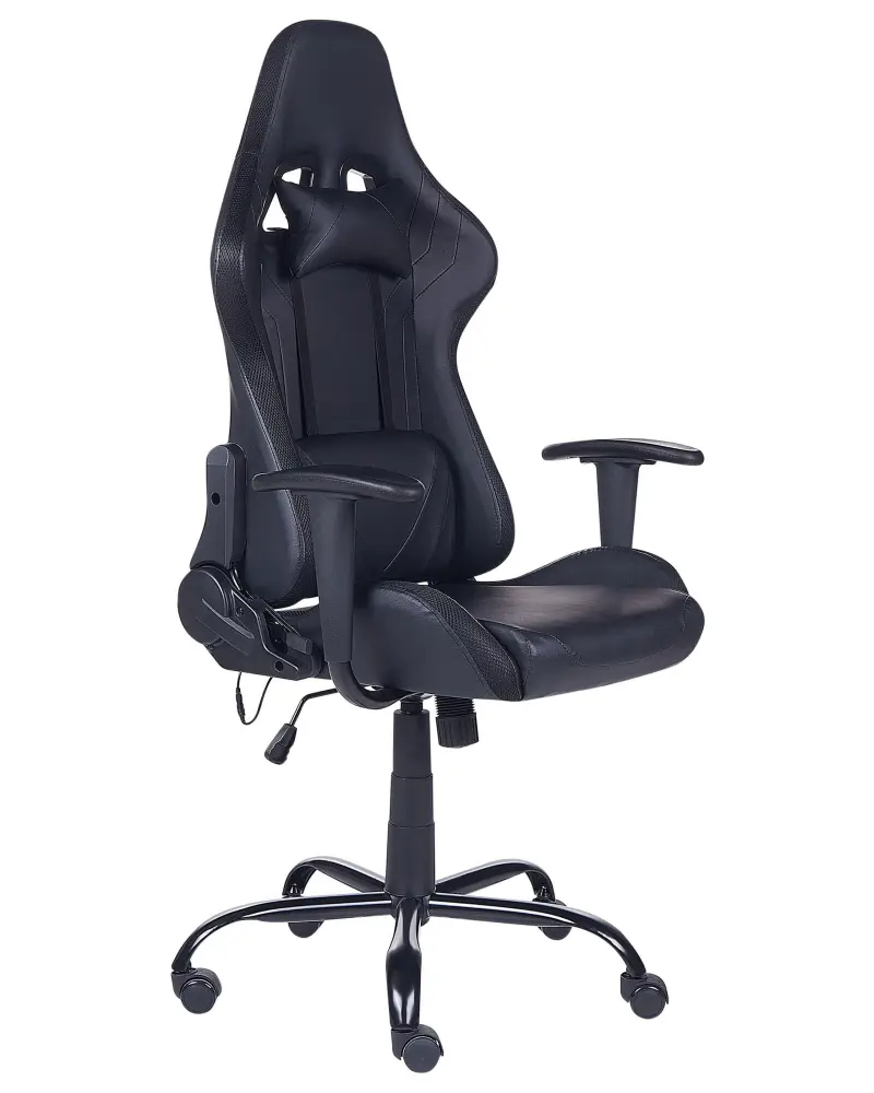 Gaming Chair LED Black GLEAM