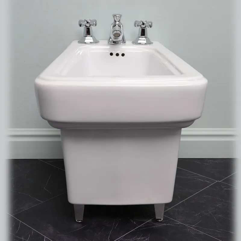 Bidet cerámica suspendido Fifties estilo Retro de Balneo Toscia