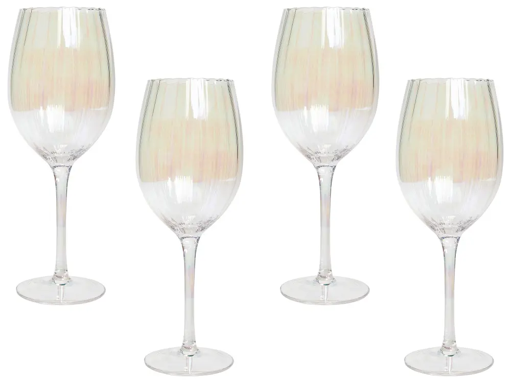 Set 4 Wine Glasses MORGANITE Transparent