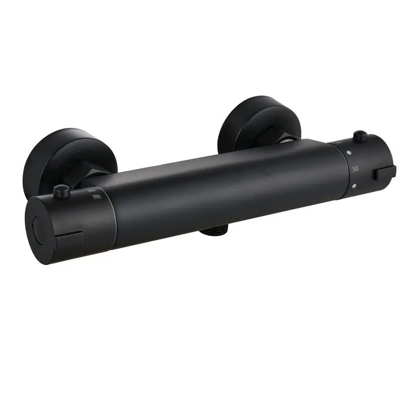 Grifo termostático para ducha modelo new design black edition Dp Griferia