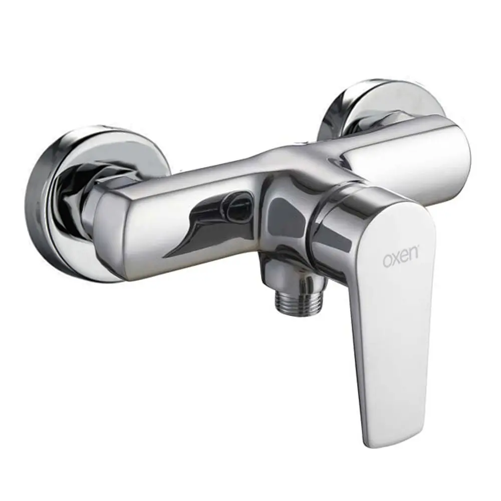Kibath grifo de ducha monomando fus acabado cromo brillo fabricado en latón
