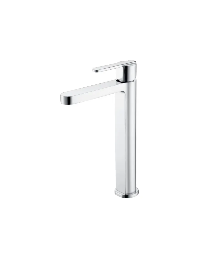 Mice - grifo monomando con caño alto de laton para agua fria/caliente cromo Mice Collection