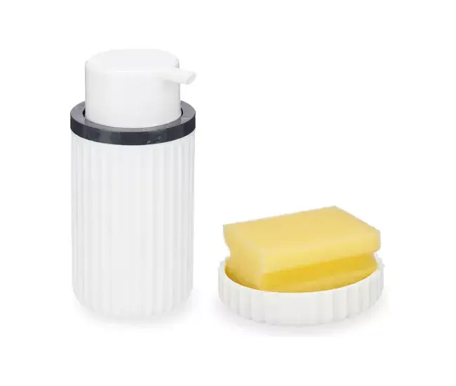 Set de Cocina Blanco Plástico