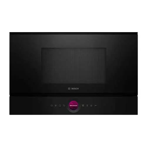 Certificado CE Microondas 21L 38CM Bosch BER7321B1 Integrable Grill Negro