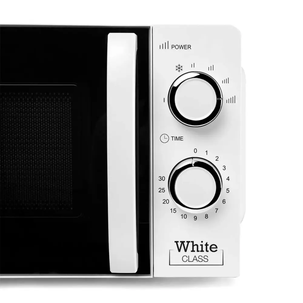 Microondas Orbegozo MI 2115 700W 20L 6 niveles blanco 220V