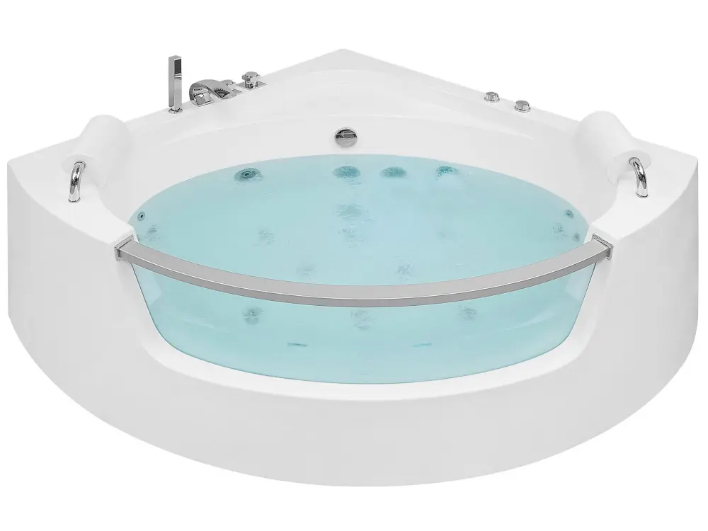 Whirlpool Bath LED 2010 x 1500 mm White MANGLE