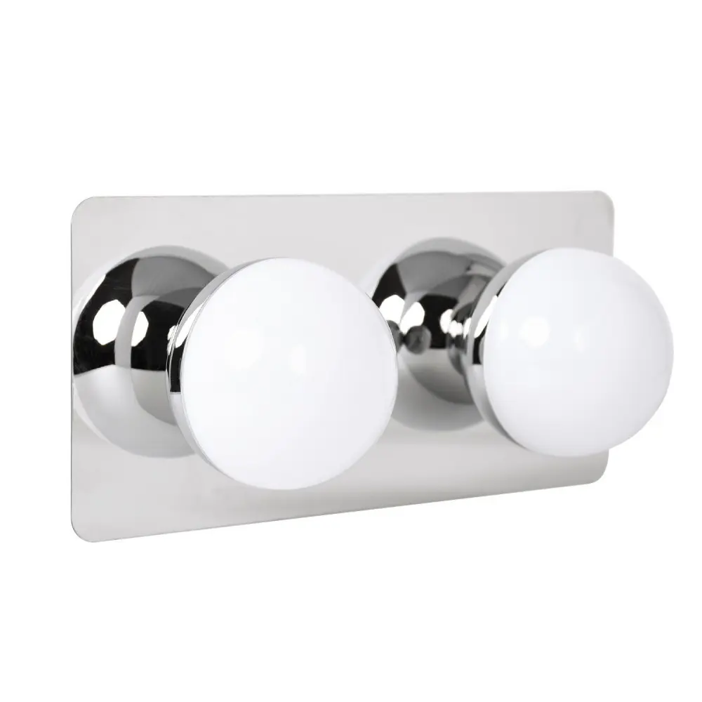 Aplique baño LED sirla cromo neutra 25cm Akunadecor Interiorismo