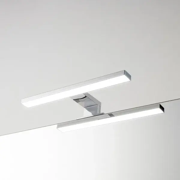 Aplique de baño cromado yuma 30cm