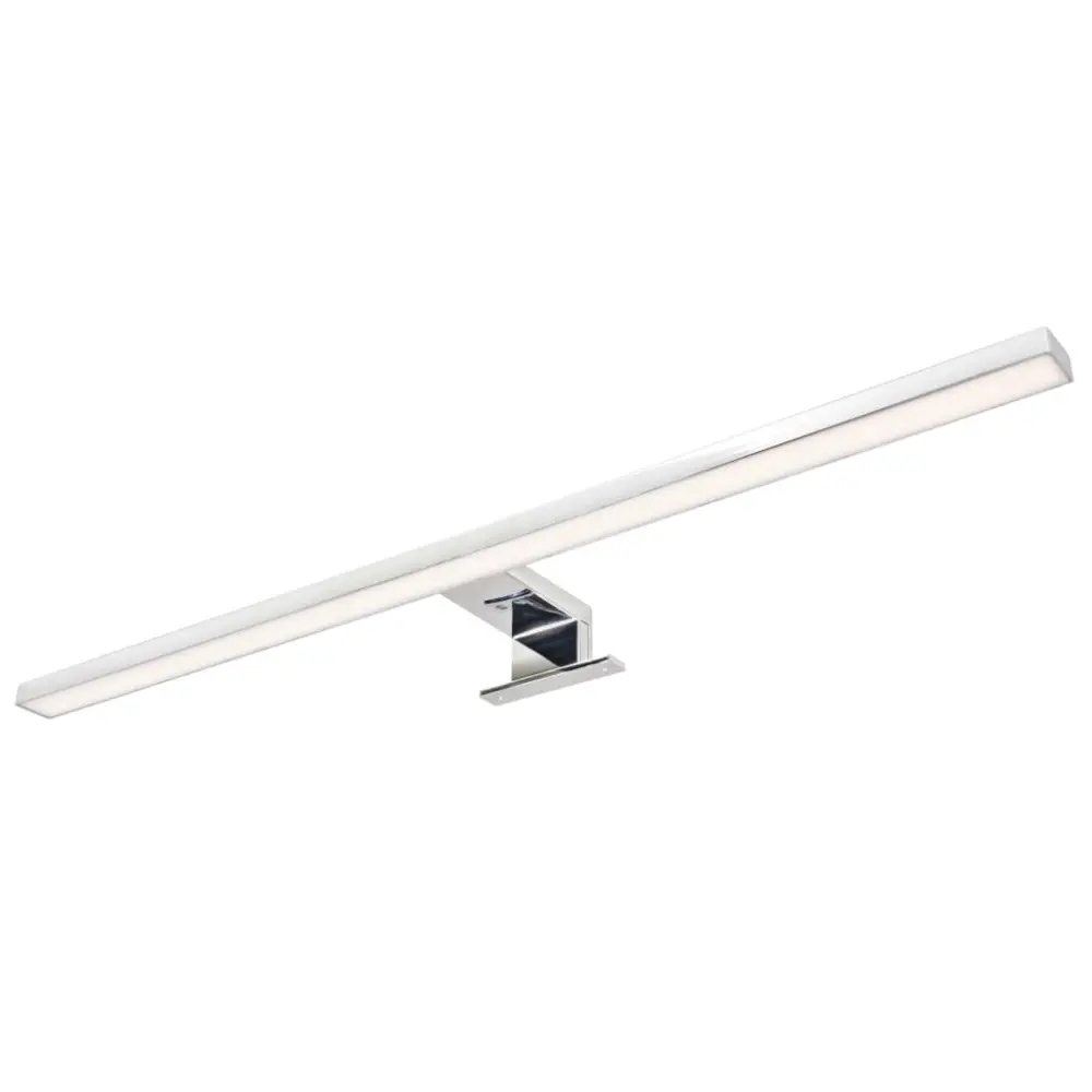 vidaXL lámpara de espejo 8 w luz blanca cálida