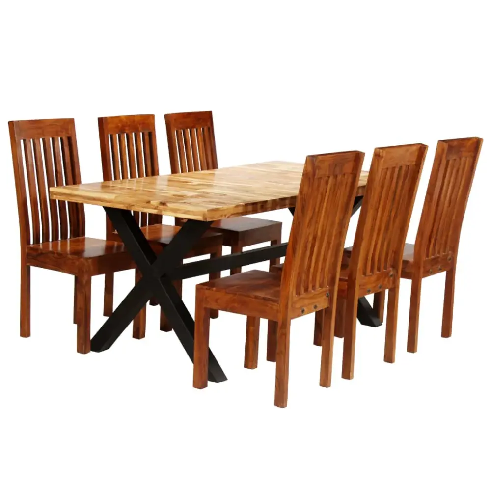 Vitrina Exhibidora Juego de mesa de comedor Tharlik | AcaciaNova | Zomango