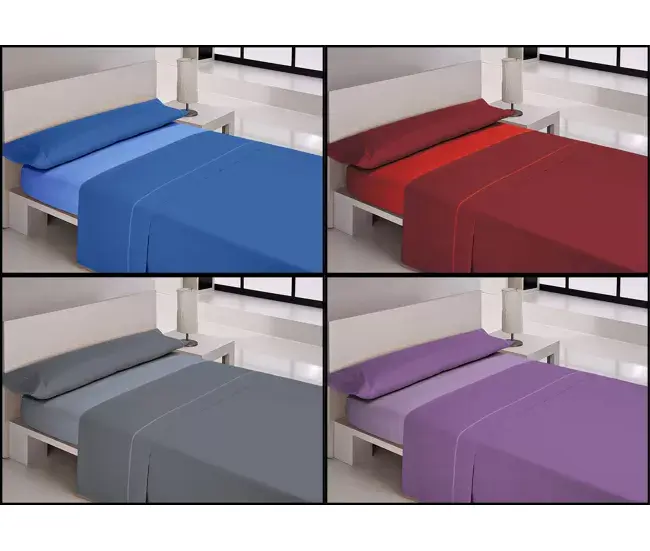 Térmico de Invierno Juego sábanas DENVER poliéster cama 90cm surtido