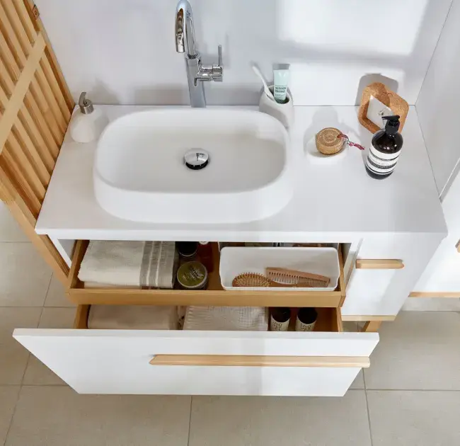Lavabo resina ceara 100x45 cm cooke_lewis