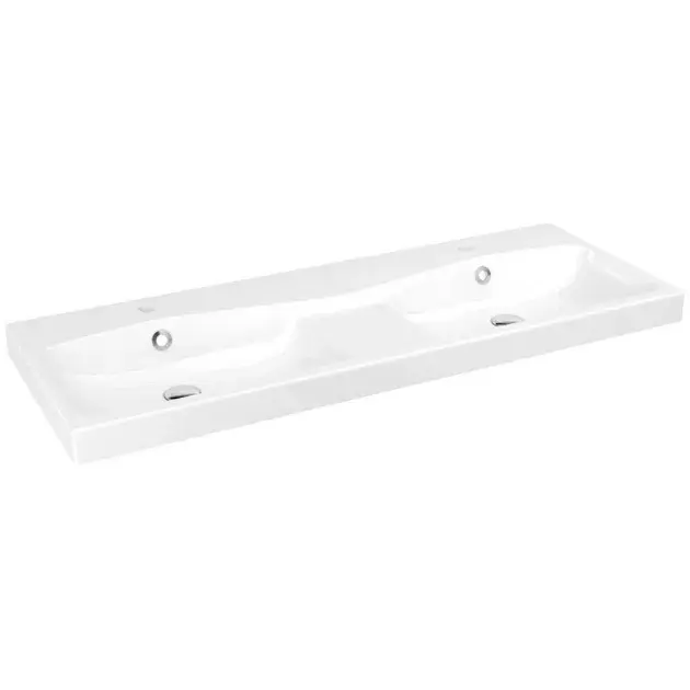 Lavabo resina 2 senos mila 120x46 cm cooke_lewis