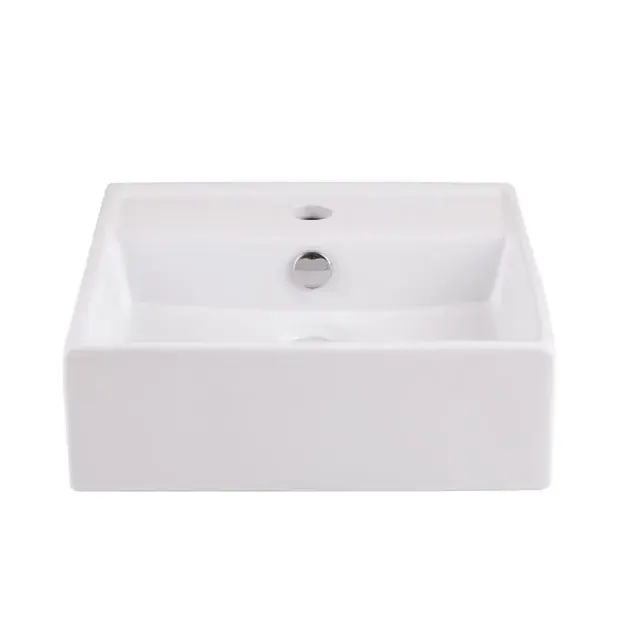 Lavabo cerámico hendra 38x38 cm cooke_lewis