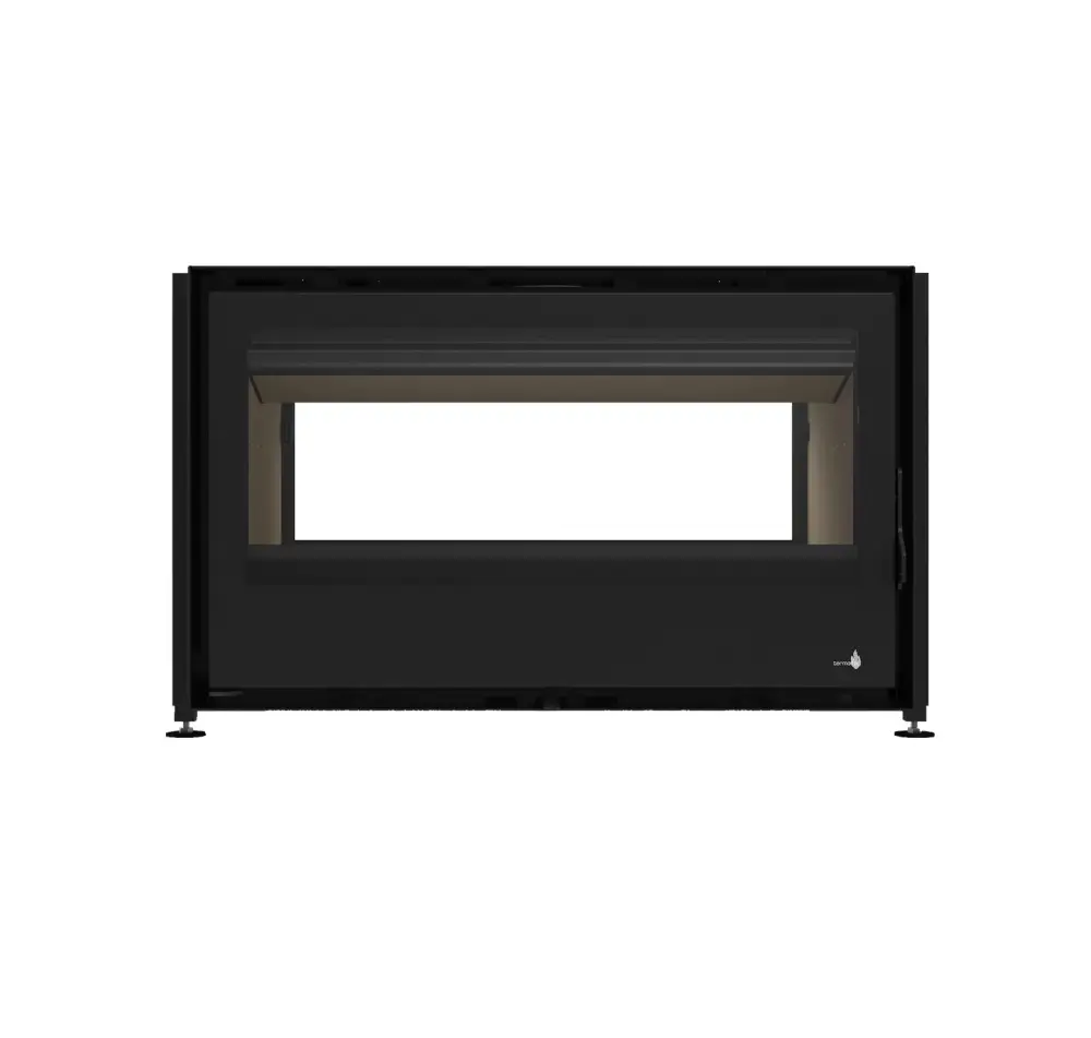 Chimenea de Bioetanol Termofoc - lagos c795 df - insertable de leñ doble cara con turbina 7 kw