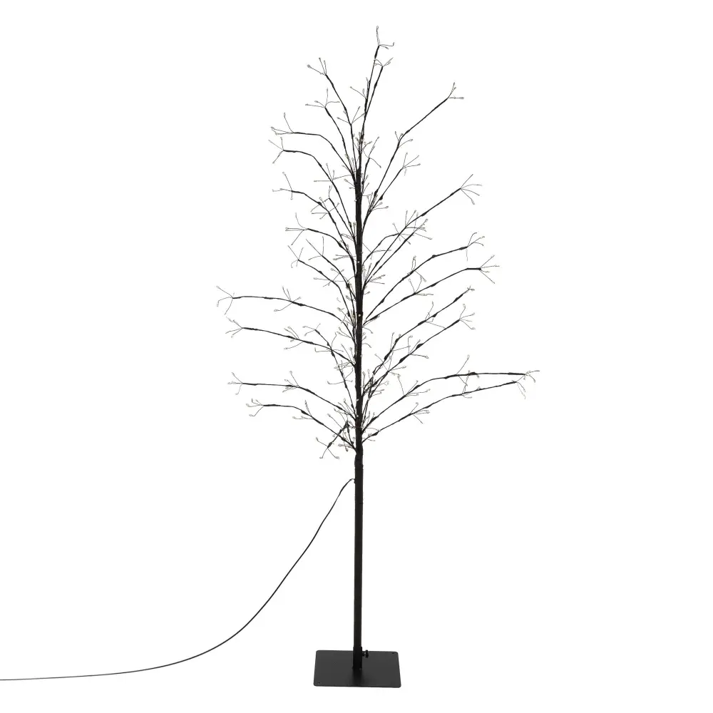 Decoración Premium Muebles navideñ árbol LED blanco calentito ip44 150cm ecd geramny