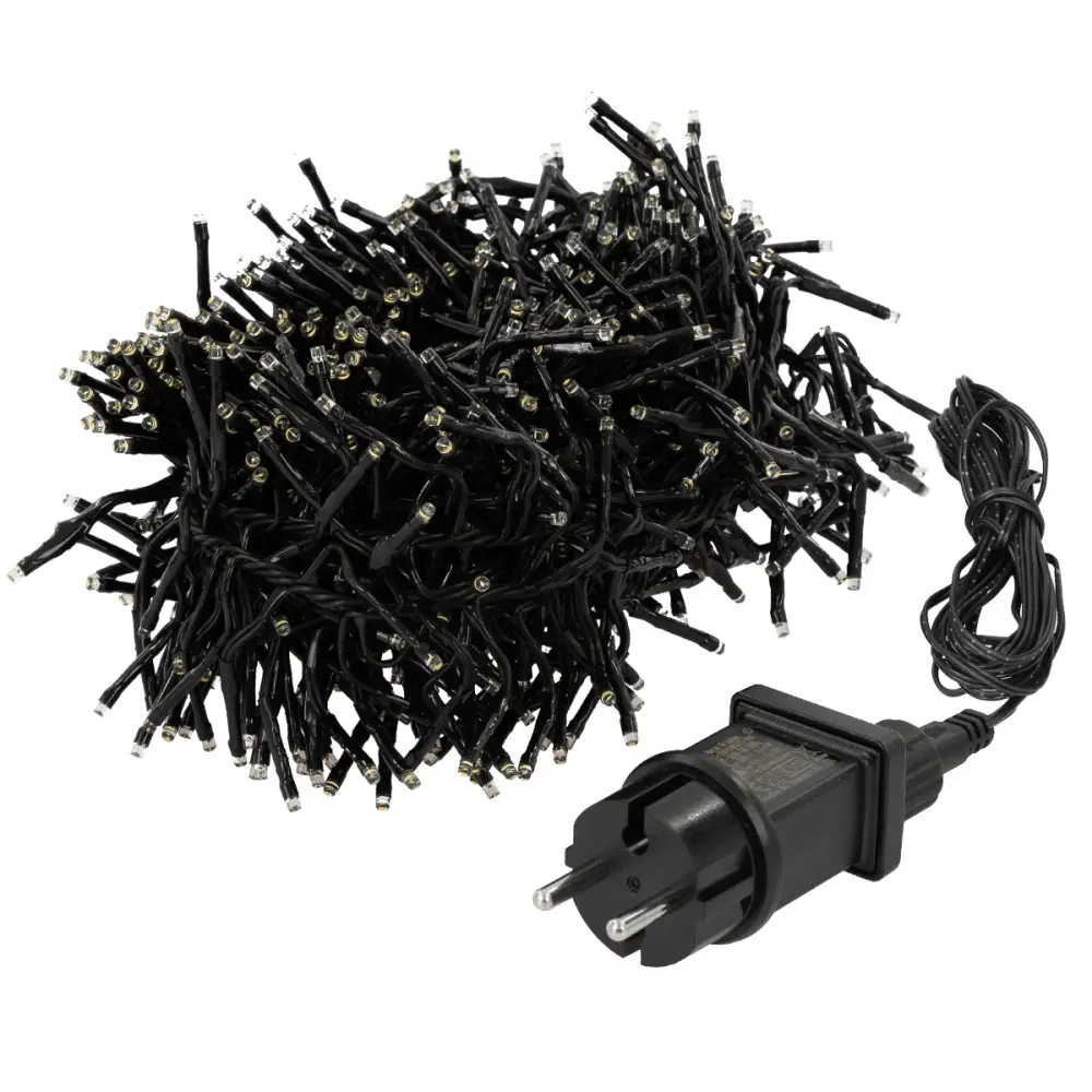 Farolillos LED Cadena de luces LED tuft 4,2 m con 576 LEDs blanco templado ip44