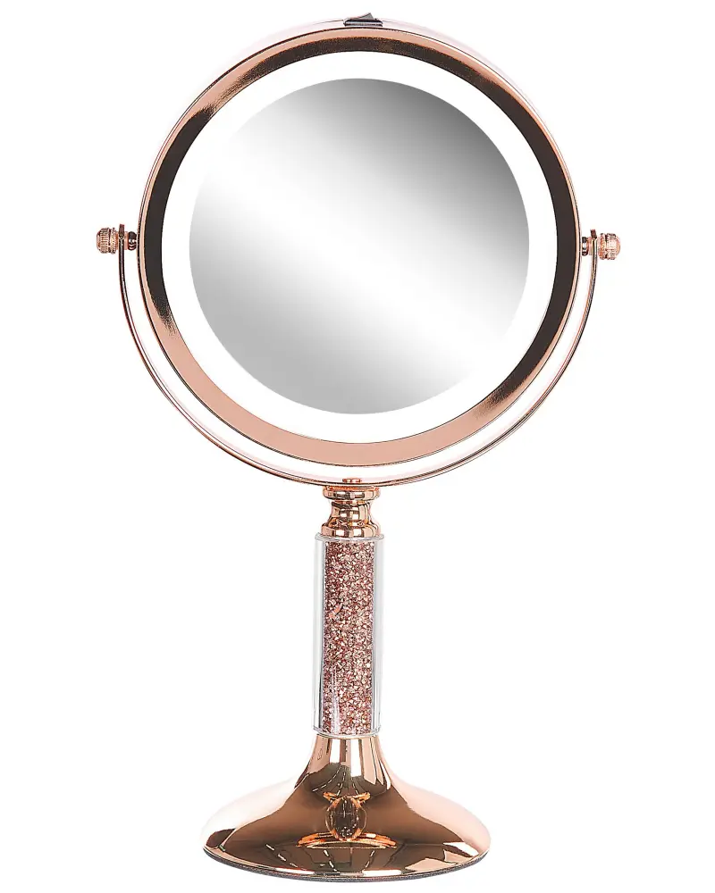 Makeup Mirror LED BAIXAS Rose Gold