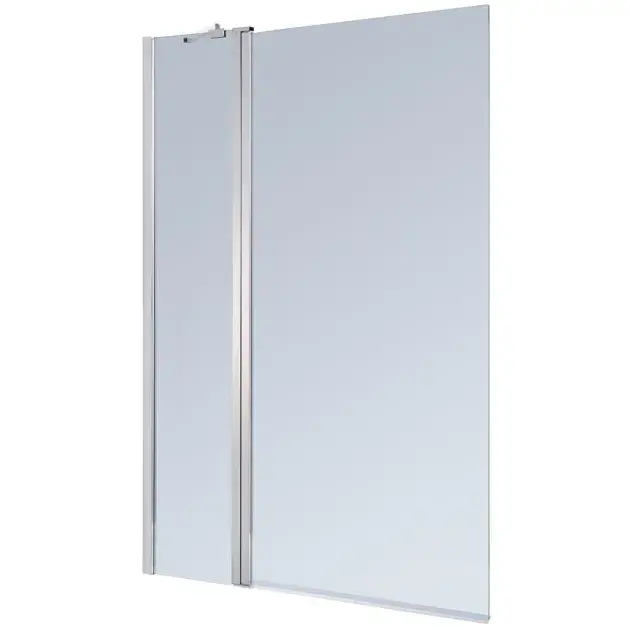 Mampara bañera transparente 140x104cm calera cooke_lewis