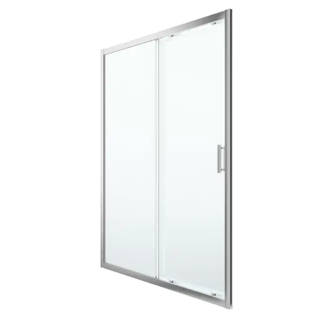 Mampara corredera transparente Beloya 195x140cm cooke_lewis