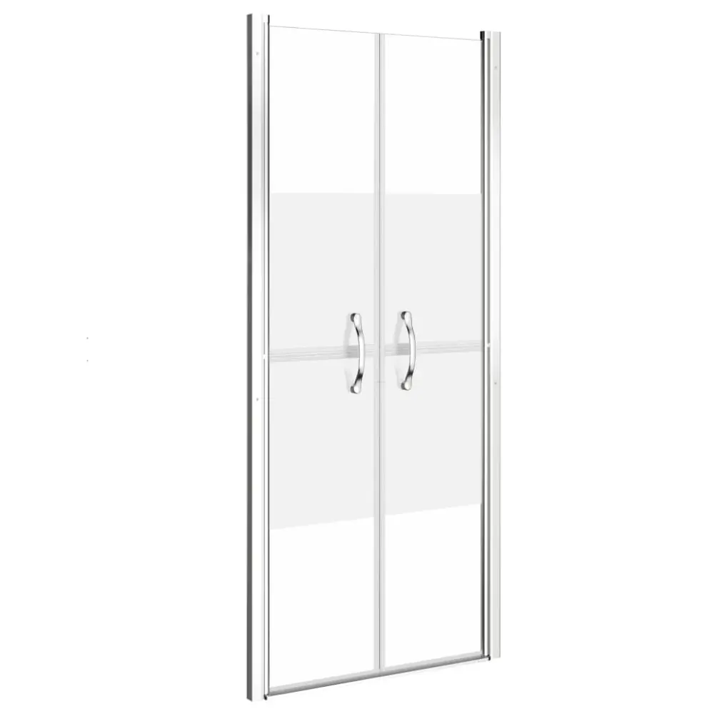 vidaXL puerta de ducha esg medio esmerilado 81x190 cm
