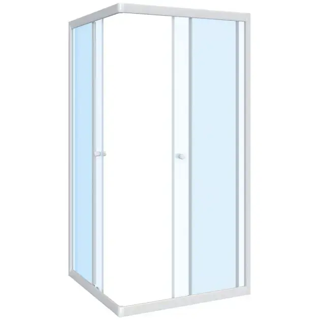 Mampara cuadrada 175x80x80cm briska