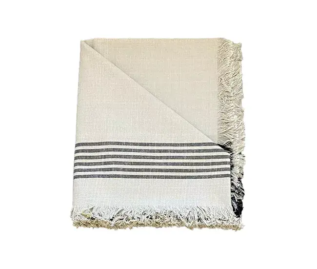 Mantel de algodón modelo Kila Lino 140x150cm con Garantí de Satisfacción