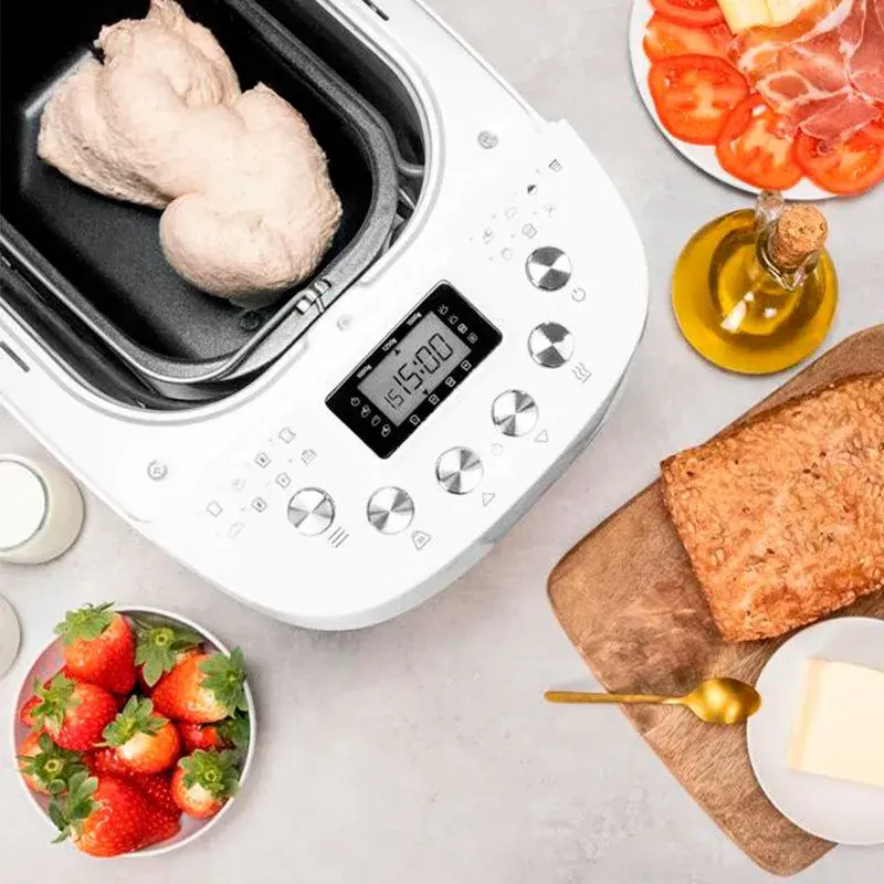Panificadora multifunción Cecotec Bread&Co 1500 PerfectCook 1,5kg 850W blanco para Café