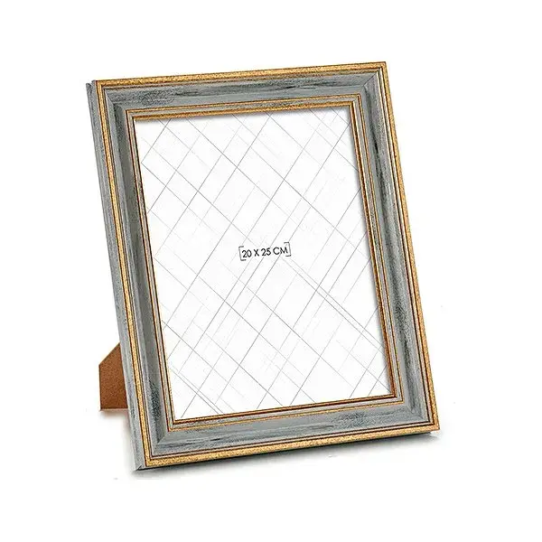 Acabado Elegante Marco de Fotos Dorado (2 x 31 x 26 cm) (20 x 25 cm)