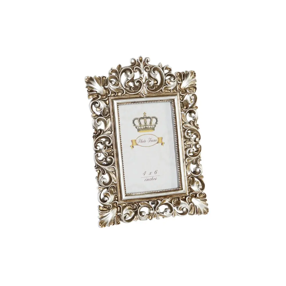Premium de Lujo MARCO FOTO 10X15 RESINA 18X2X25 DORADO