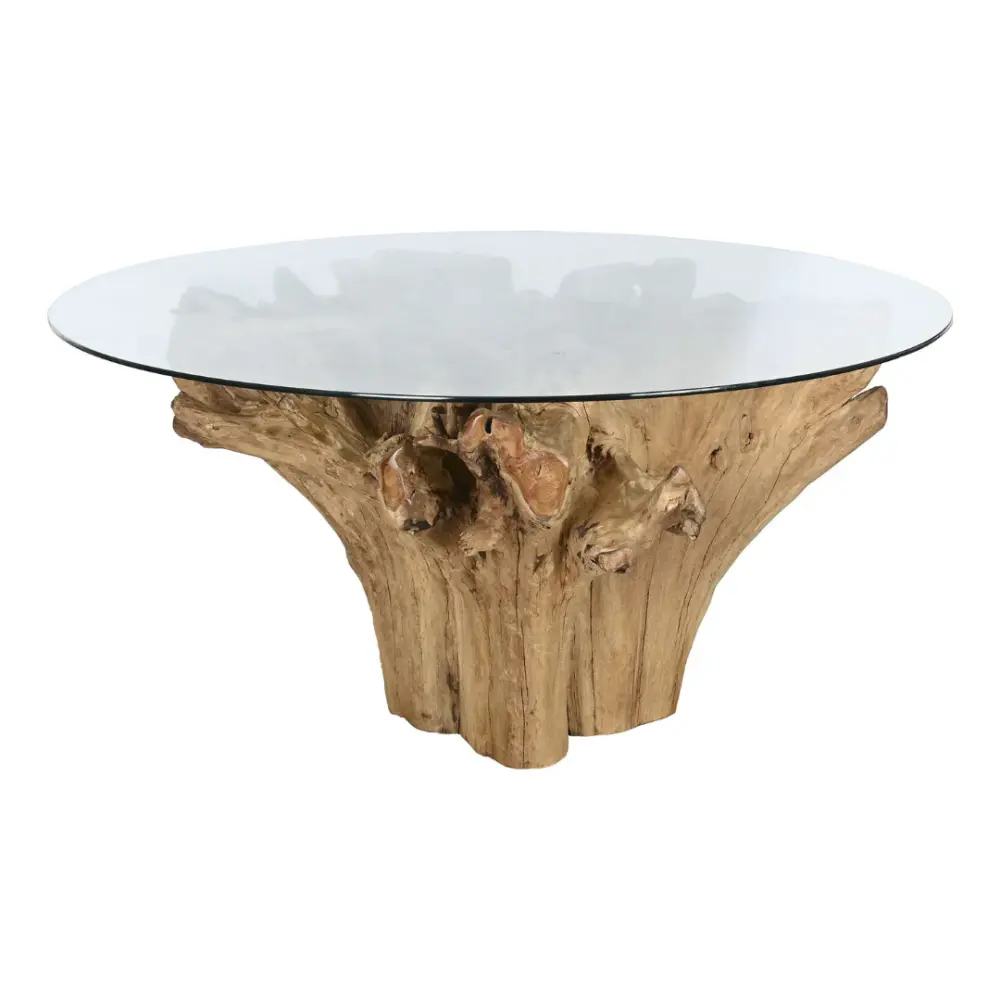 Mesa Extensible MESA DE RAIZ DE TECA
