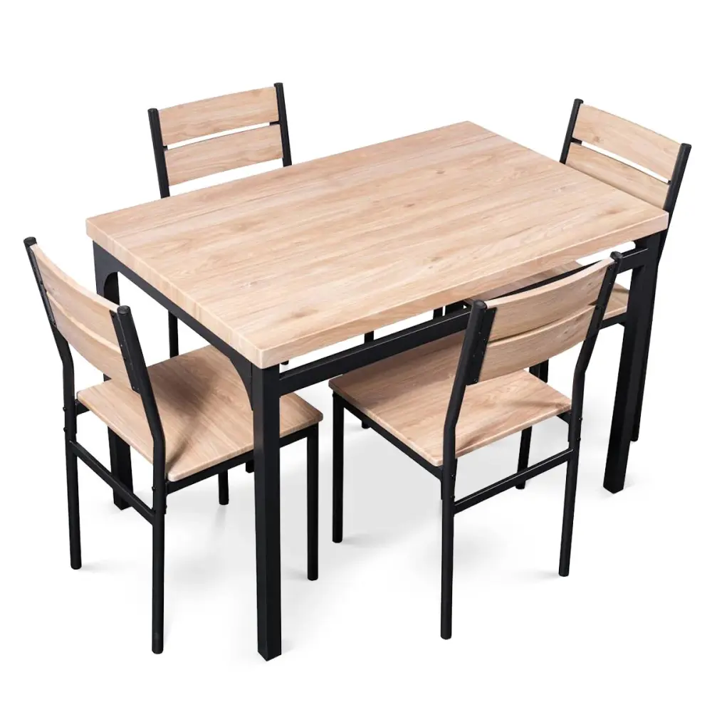 Conjunto de Mesa + 4 Sillas modelo BENEIXIDA.