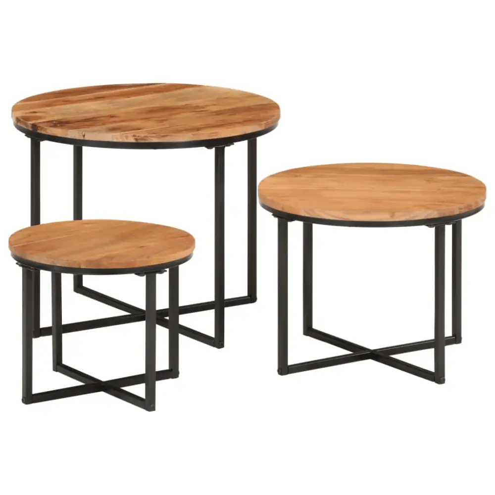 Set di tavolini da salotto Bravino | Acacia Nova
