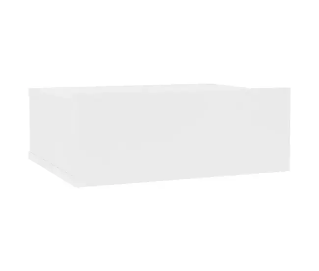 vidaXL Mesita de noche flotante madera roble ahumado 40x30x15 cm para Almacenamiento Óptimo